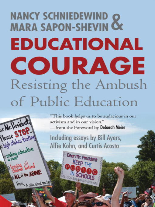 Title details for Educational Courage by Mara Sapon-Shevin - Available